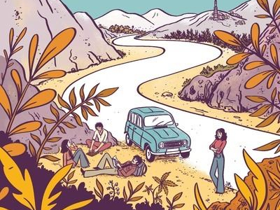 Lecture Flash #5 : Hippie trail — Autobiographie prénatale de Séverine Laliberté et Elléa Bird